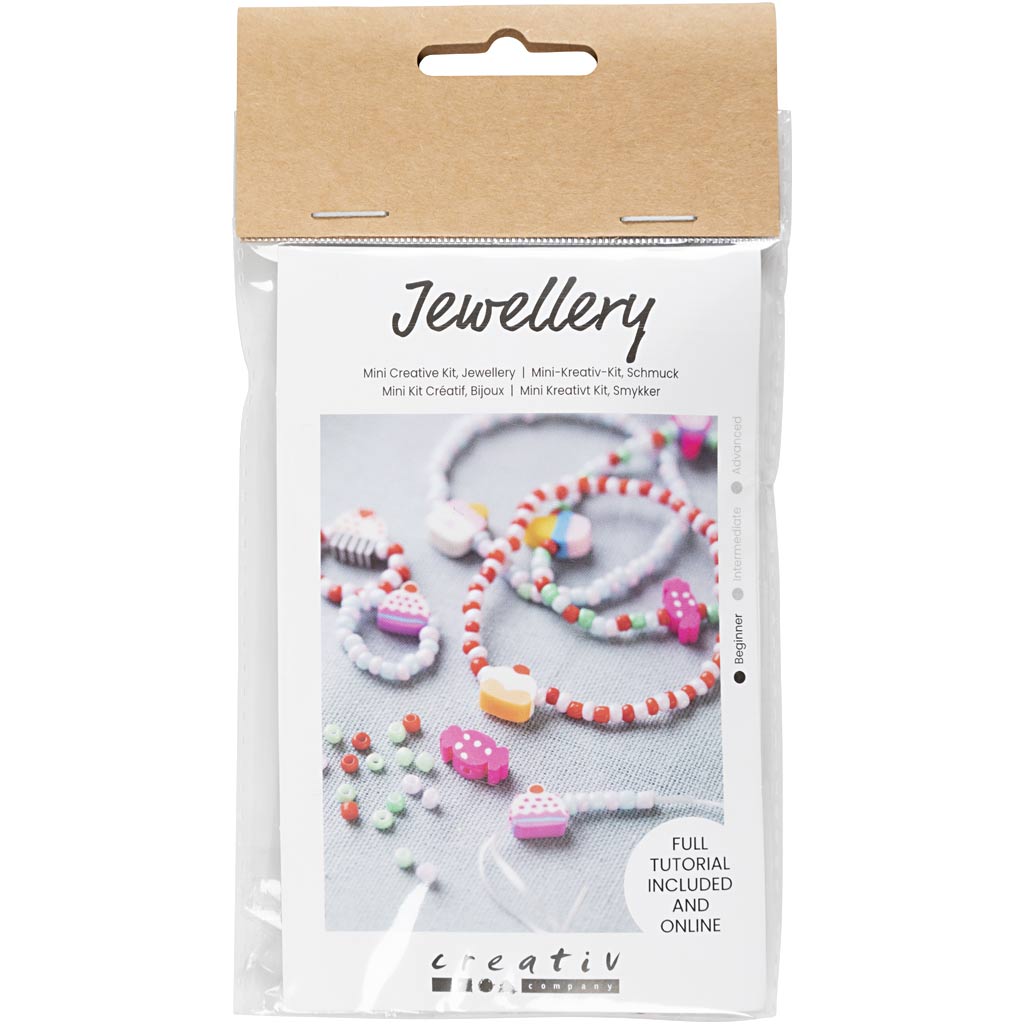 Creativ Company - Creativ Company Https://www.cchobby.nl/mini-hobbyset-sieraden-elastische-armband-en-ring-1-doos