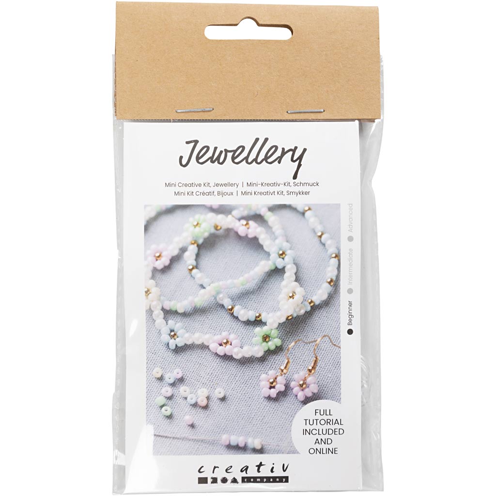 Creativ Company - Creativ Company Https://www.cchobby.nl/mini-hobbyset-sieraden-elastische-armband-oorbel-1-doos