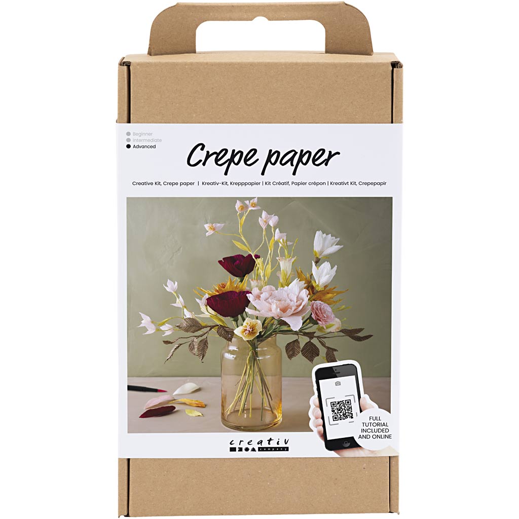 Creativ Company - Creativ Company Https://www.cchobby.nl/hobbyset-crepepapier-boeket-crepe-verhouding-180-1-doos