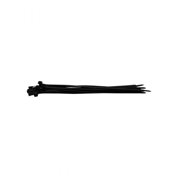 Topgear tieribs 300x8, 100 stuks zwart