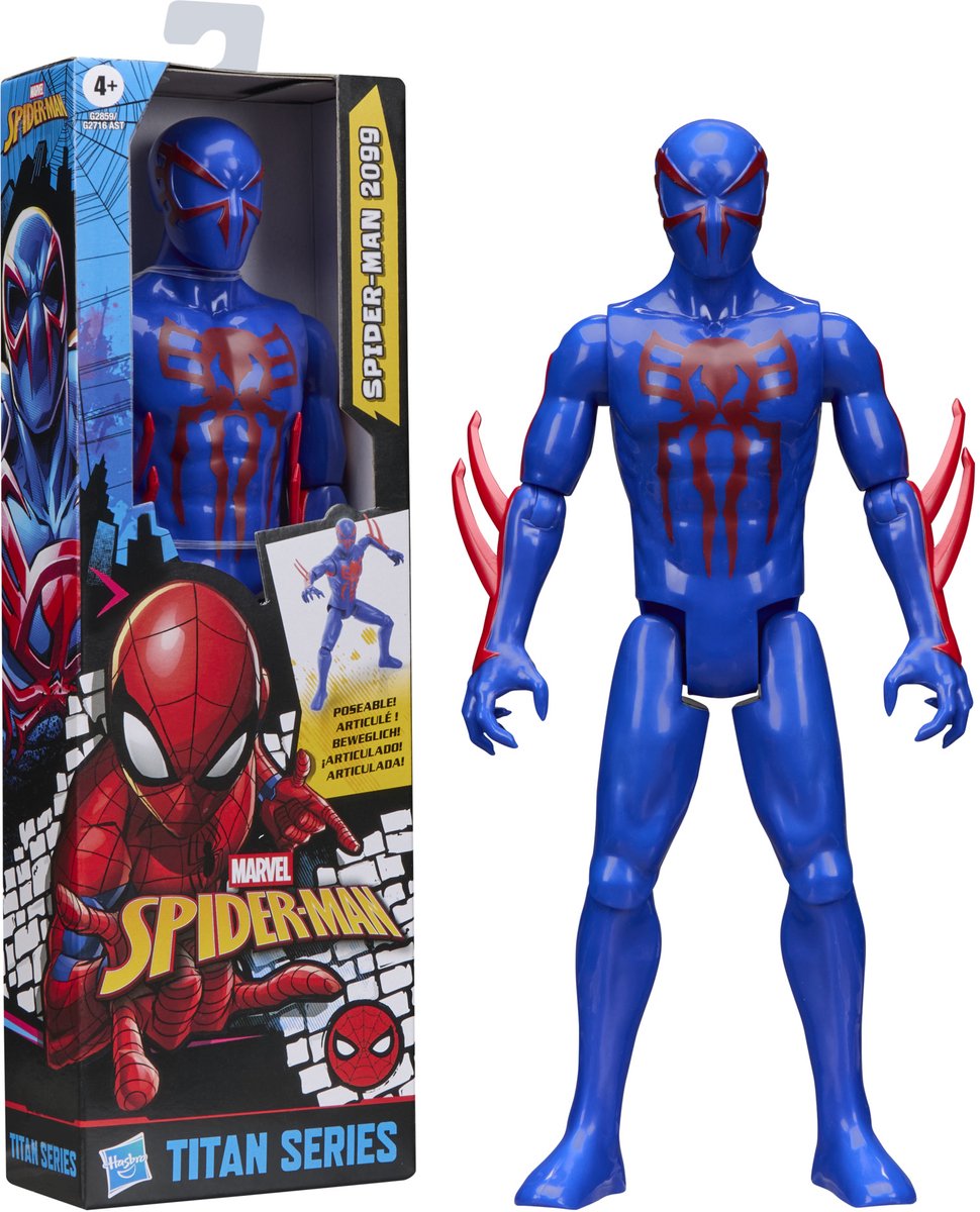 Marvel spider-man titan series spider-man 2099 speelfiguur