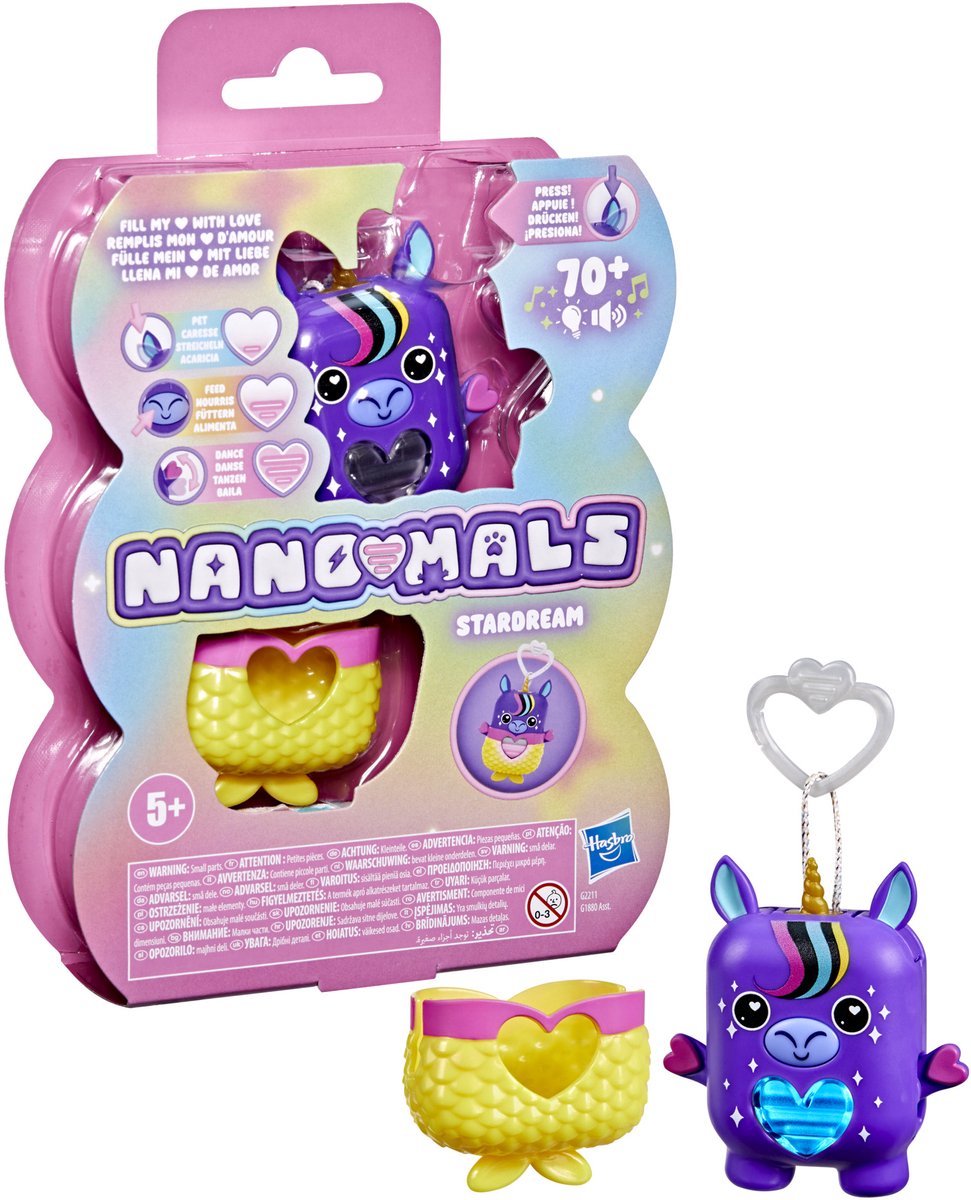 Hasbro - Hasbro Nano-mals stardream de eenhoorn - elektronisch - meer dan 70 reacties - interactief