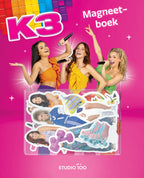 Studio 100 k3 magneetboek - met 20 magneten