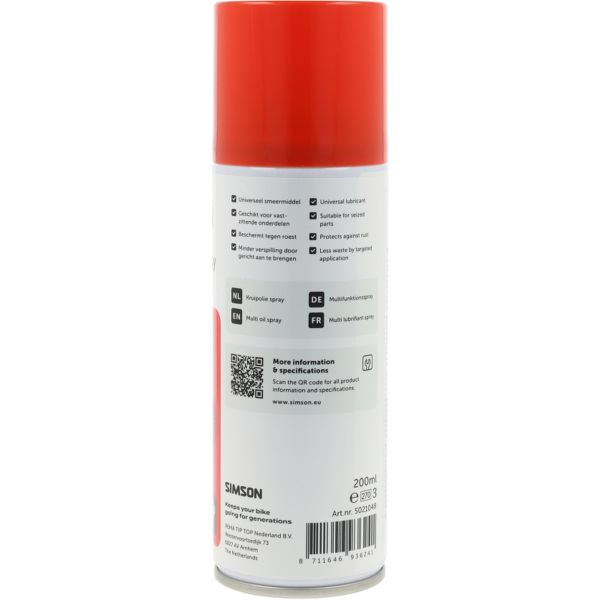 Simson - kruipolie spray 200ml