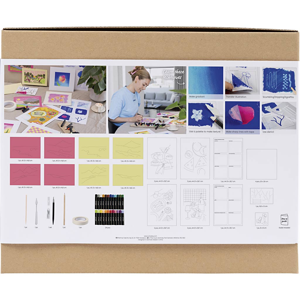 Https: www.cchobby.nl starter-hobbyset-oliepastel-diverse-kleuren-1-doos