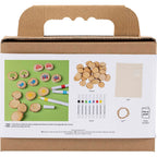 Creativ company http: www.cchobby.nl mini-hobbyset-tekenen-geheugenspel-en-drie-op-een-rij-diverse-kleuren-1-doos