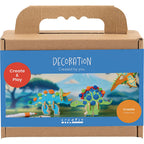 Creativ Company - Creativ Company Https://www.cchobby.nl/mini-hobbyset-decoratie-dinosaurus-blauw-groen-oranje-rood-1-doos