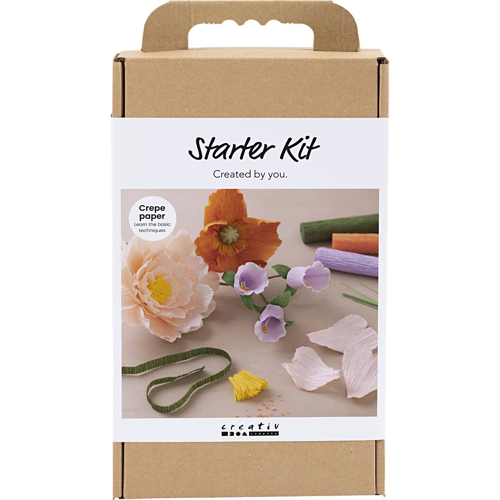 Creativ Company - Creativ Company Https://www.cchobby.nl/starter-hobbyset-crepepapier-diverse-kleuren-1-doos