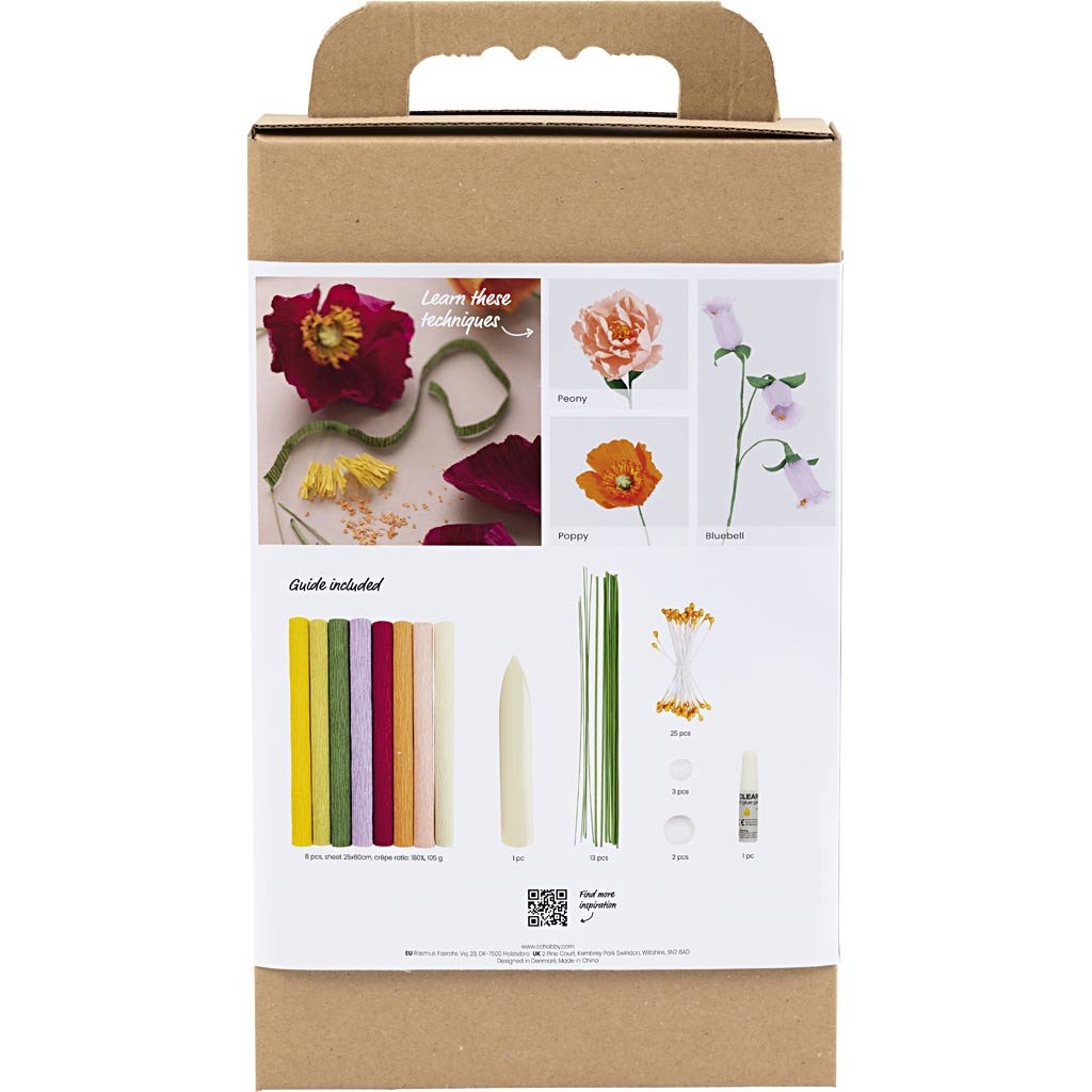 Creativ Company - Creativ Company Https://www.cchobby.nl/starter-hobbyset-crepepapier-diverse-kleuren-1-doos