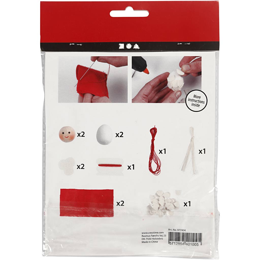 Creativ Company - Creativ Company Https://www.cchobby.nl/creative-mini-kit-kerstelven-h-8-cm-1-doos