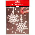 Creativ Company - Creativ Company Https://www.cchobby.nl/creative-mini-kit-macrame-sneeuwvlok-h-10-cm-1-doos