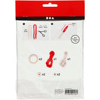 Creativ Company - Creativ Company Https://www.cchobby.nl/creative-mini-kit-macrame-elf-h-14-cm-1-doos