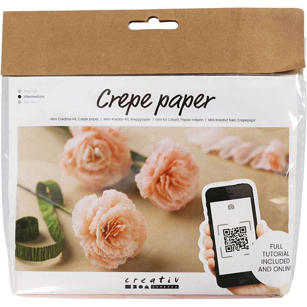 Creativ Company - Creativ Company Https://www.cchobby.nl/mini-hobbyset-crepepapier-anjers-crepe-verhouding-180-105-gr-1-doos