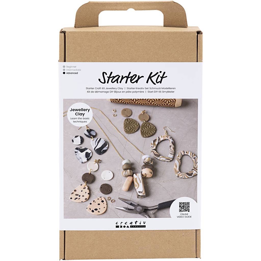 Creativ Company - Creativ Company Https://www.cchobby.nl/starter-hobbyset-sieraden-klei-sieraden-diverse-kleuren-1-doos