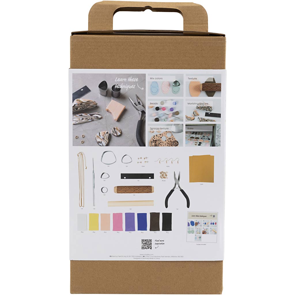 Creativ Company - Creativ Company Https://www.cchobby.nl/starter-hobbyset-sieraden-klei-sieraden-diverse-kleuren-1-doos