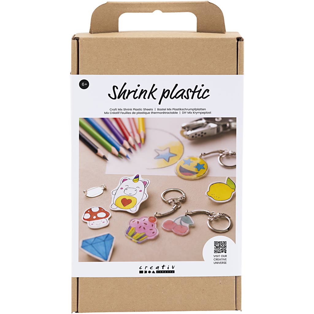 Creativ Company - Creativ Company Https://www.cchobby.nl/creatieve-box-krimpfolie-vellen-accessoires-1-doos