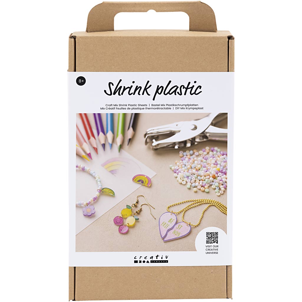 Creativ Company - Creativ Company Https://www.cchobby.nl/creatieve-box-krimpfolie-vellen-sieraden-1-doos