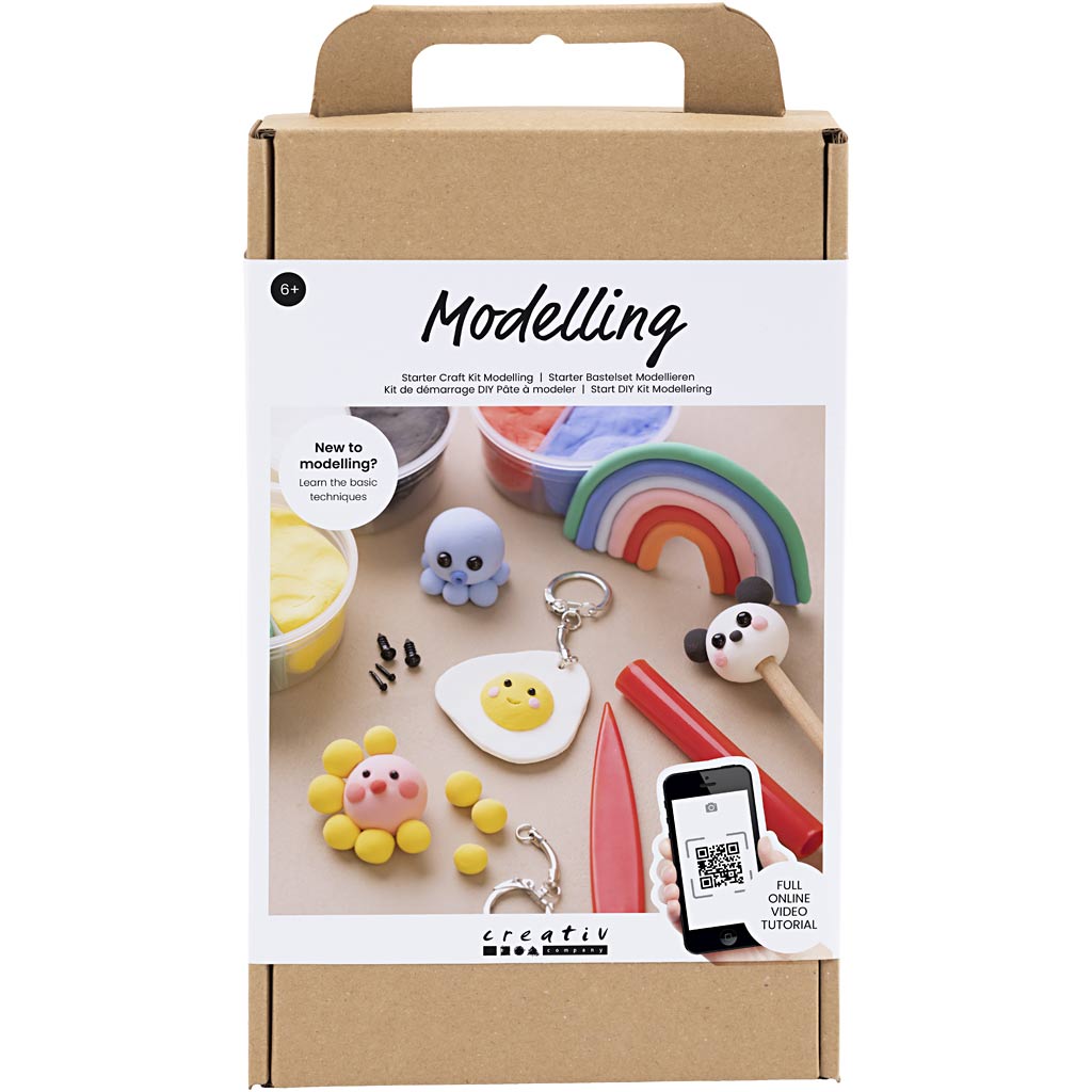 Creativ Company - Creativ Company Https://www.cchobby.nl/starter-hobbyset-boetseren-fantasiefiguren-1-doos