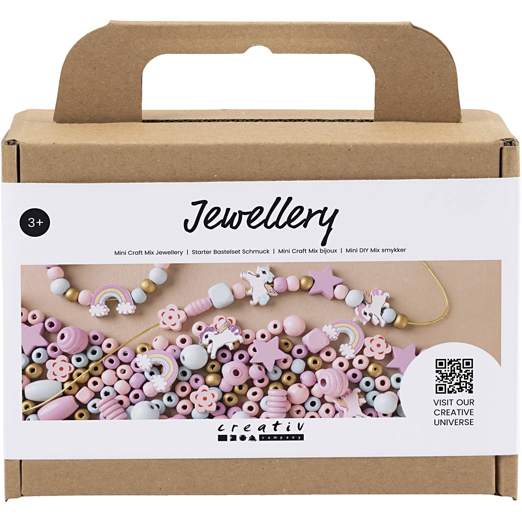 Creativ Company - Creativ Company Https://www.cchobby.nl/mini-creatieve-box-sieraden-pastelkleuren-1-doos