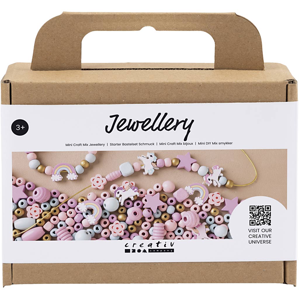 Creativ Company - Creativ Company Https://www.cchobby.nl/mini-creatieve-box-sieraden-pastelkleuren-1-doos