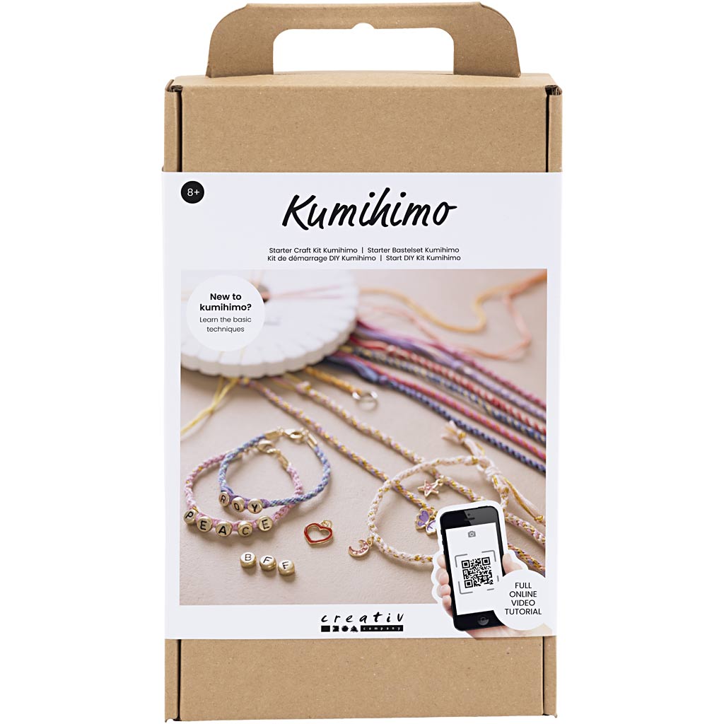 Creativ Company - Creativ Company Https://www.cchobby.nl/starter-hobbyset-kumihimo-vriendschapsarmband-1-doos
