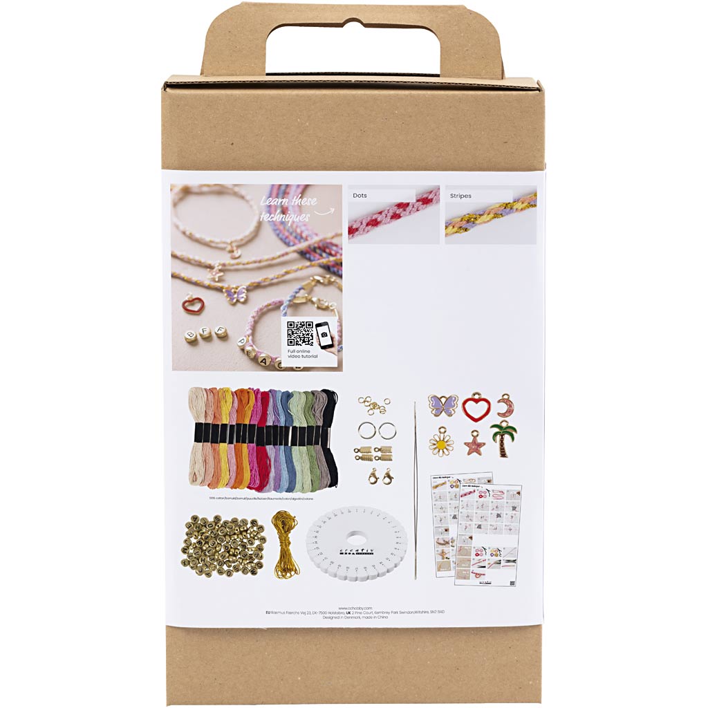 Creativ Company - Creativ Company Https://www.cchobby.nl/starter-hobbyset-kumihimo-vriendschapsarmband-1-doos