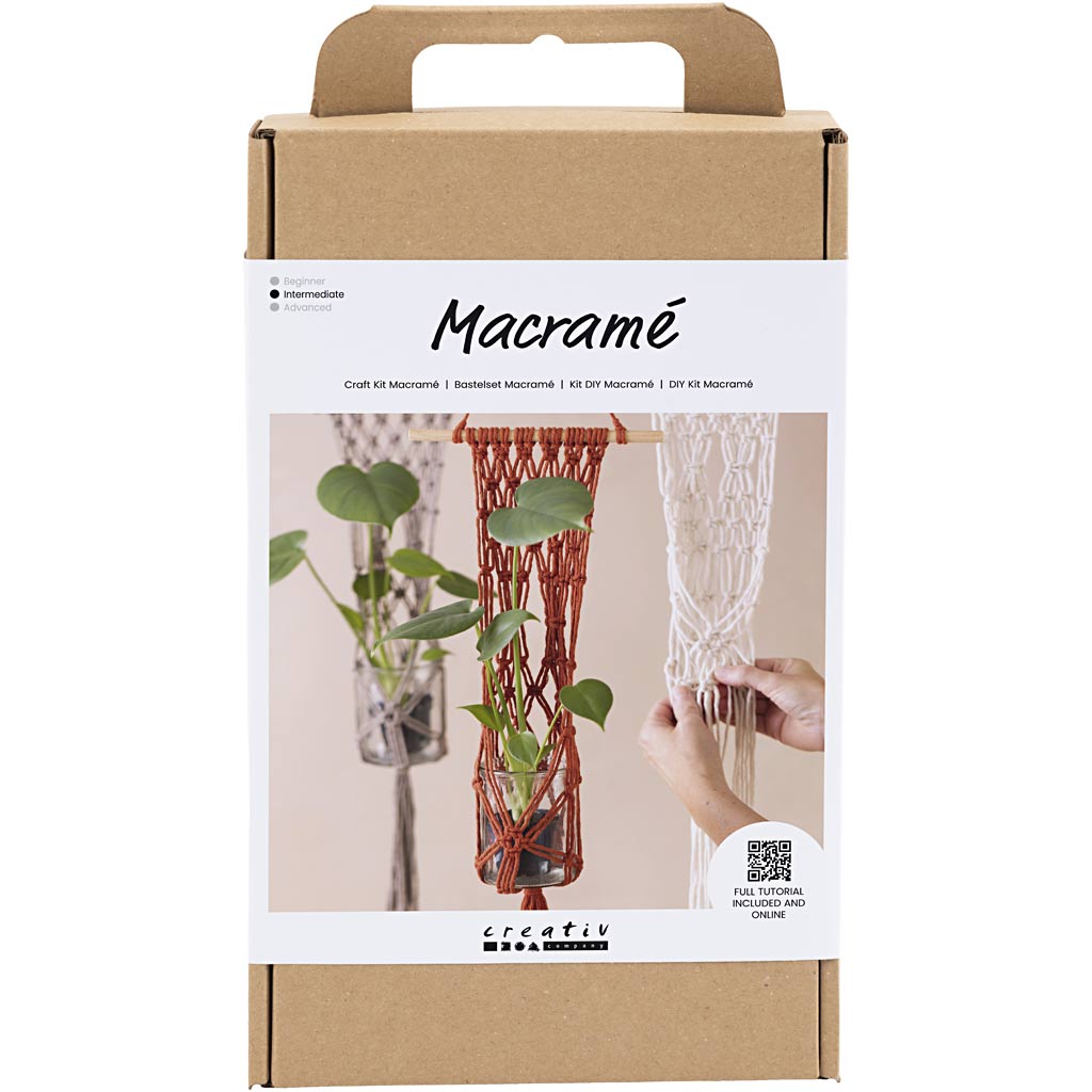 Creativ Company - Creativ Company Https://www.cchobby.nl/hobbyset-macrame-bloemenhanger-1-doos