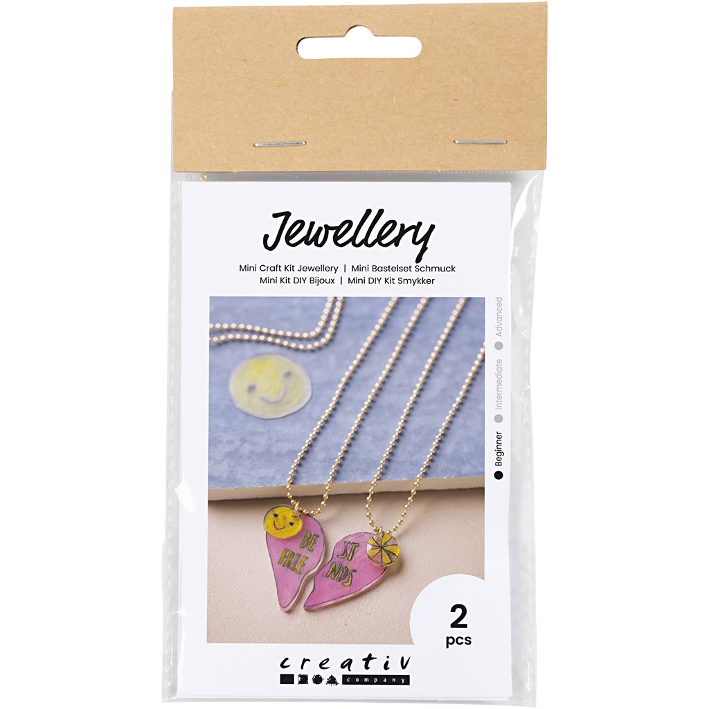 Creativ Company - Creativ Company Https://www.cchobby.nl/mini-hobbyset-sieraden-vriendschapskettingen-van-krimpfolie-1-doos