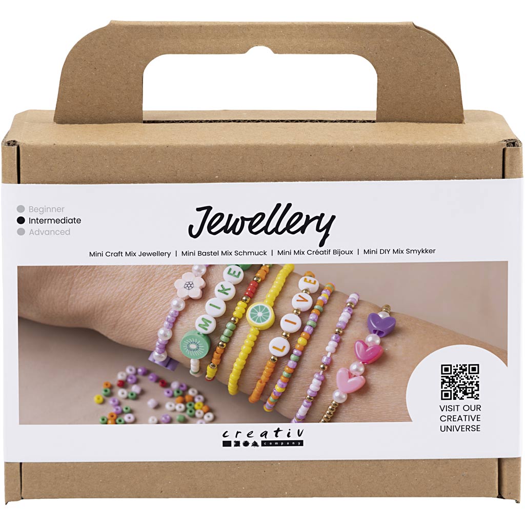 Creativ Company - Creativ Company Https://www.cchobby.nl/mini-creatieve-box-sieraden-kleurrijke-armbanden-1-doos