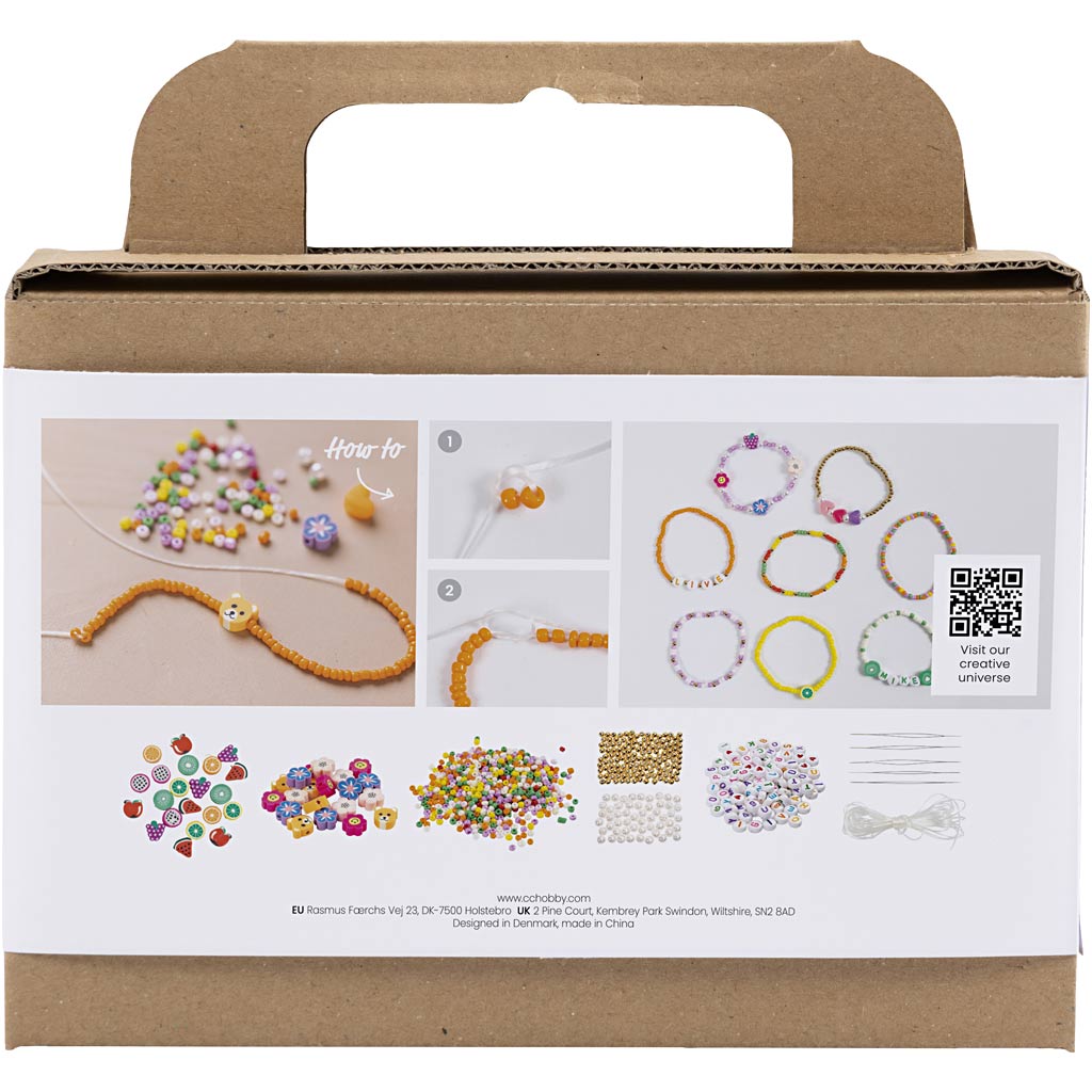 Creativ Company - Creativ Company Https://www.cchobby.nl/mini-creatieve-box-sieraden-kleurrijke-armbanden-1-doos