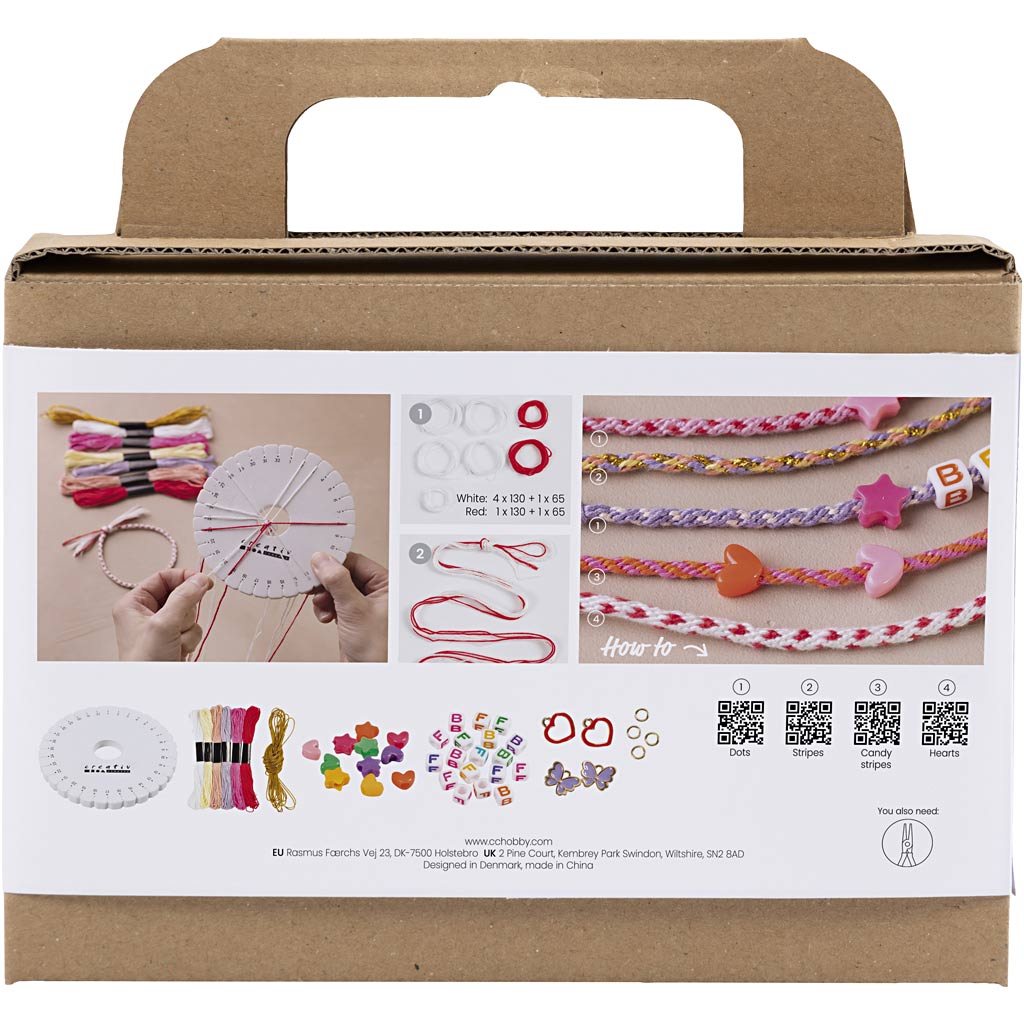 Creativ Company - Creativ Company Https://www.cchobby.nl/mini-creatieve-box-sieraden-vriendschapssieraden-1-doos