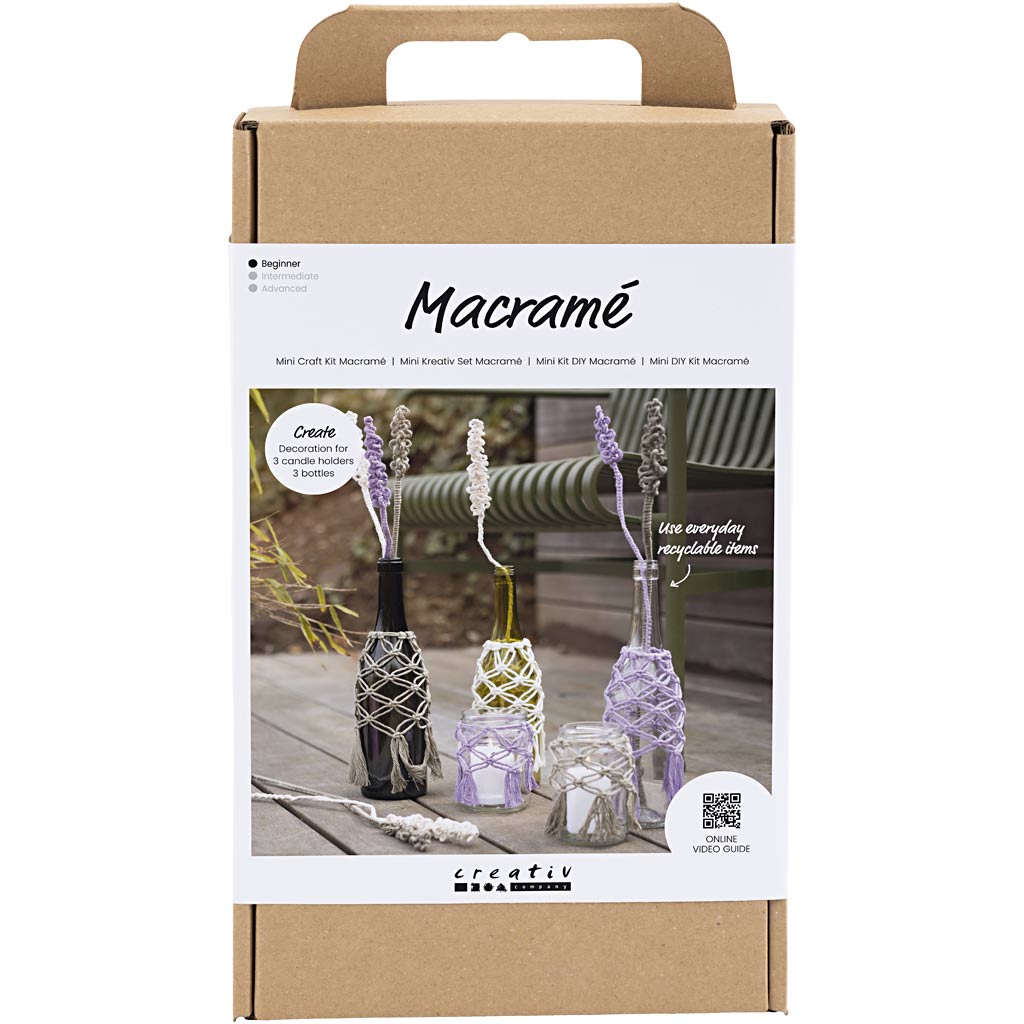 Creativ Company - Creativ Company Https://www.cchobby.nl/hobbyset-macrame-glasdecoratie-1-doos