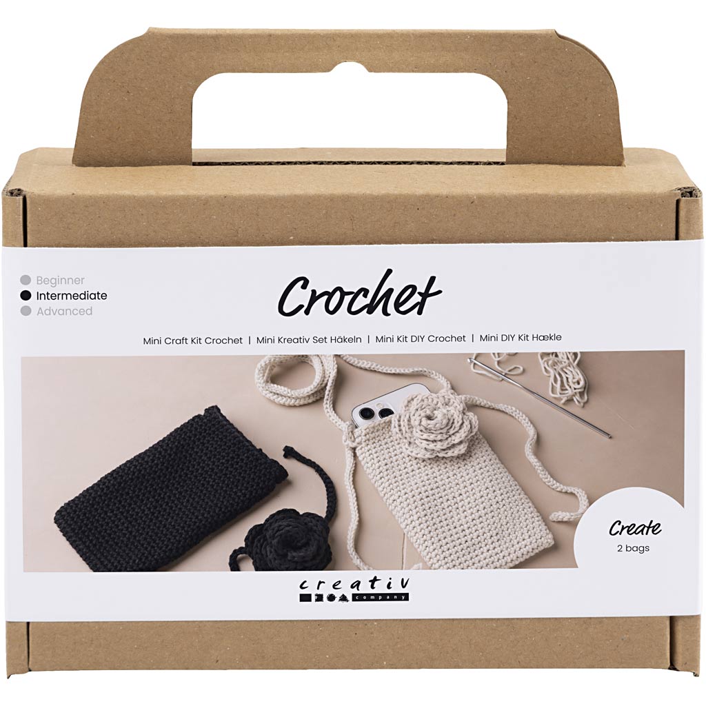 Creativ Company - Creativ Company Https://www.cchobby.nl/mini-hobbyset-haken-tas-met-roos-1-doos