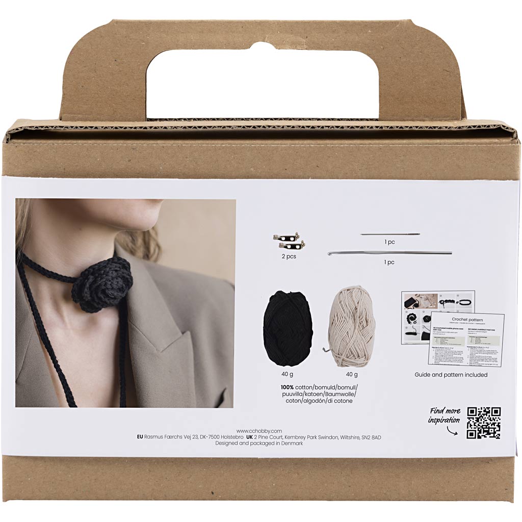 Creativ Company - Creativ Company Https://www.cchobby.nl/mini-hobbyset-haken-tas-met-roos-1-doos