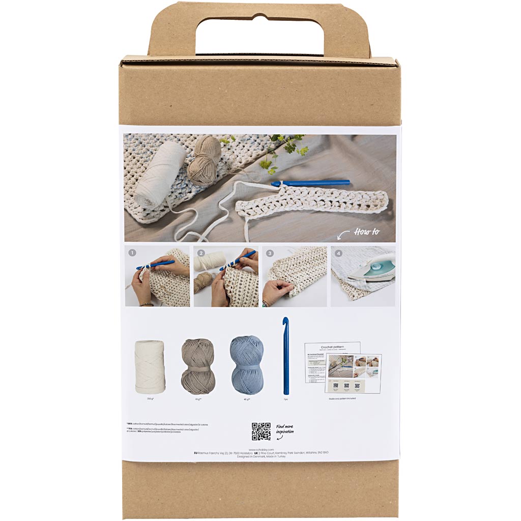 Creativ Company - Creativ Company Https://www.cchobby.nl/hobbyset-haken-placemat-1-doos