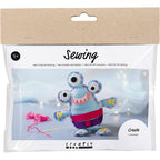 Creativ Company - Creativ Company Https://www.cchobby.nl/mini-hobbyset-naaien-viltmonster-diverse-kleuren-1-doos