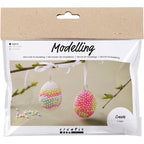 Creativ Company - Creativ Company Https://www.cchobby.nl/mini-hobbyset-boetseren-ei-met-kraaltjes-pastelkleuren-1-doos