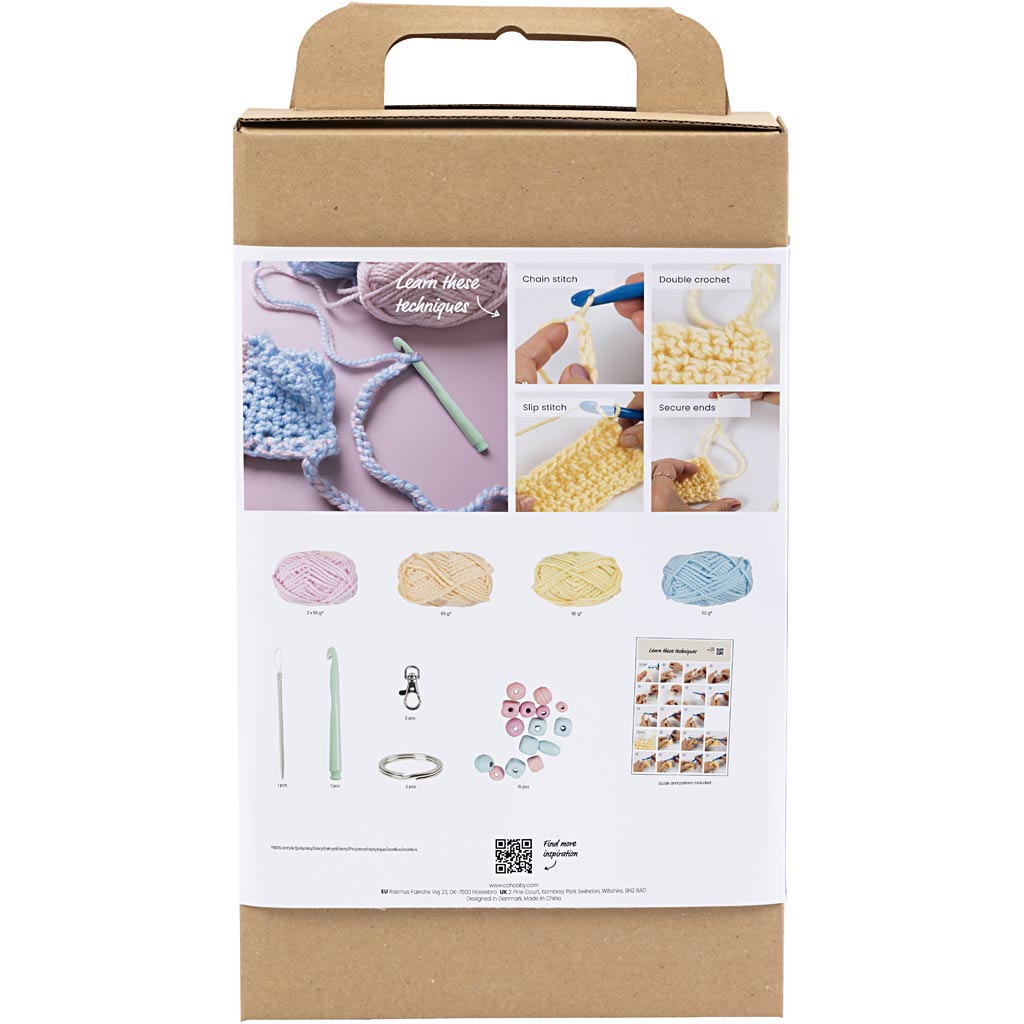 Creativ Company - Creativ Company Https://www.cchobby.nl/starter-hobbyset-haken-tassen-diverse-kleuren-1-doos