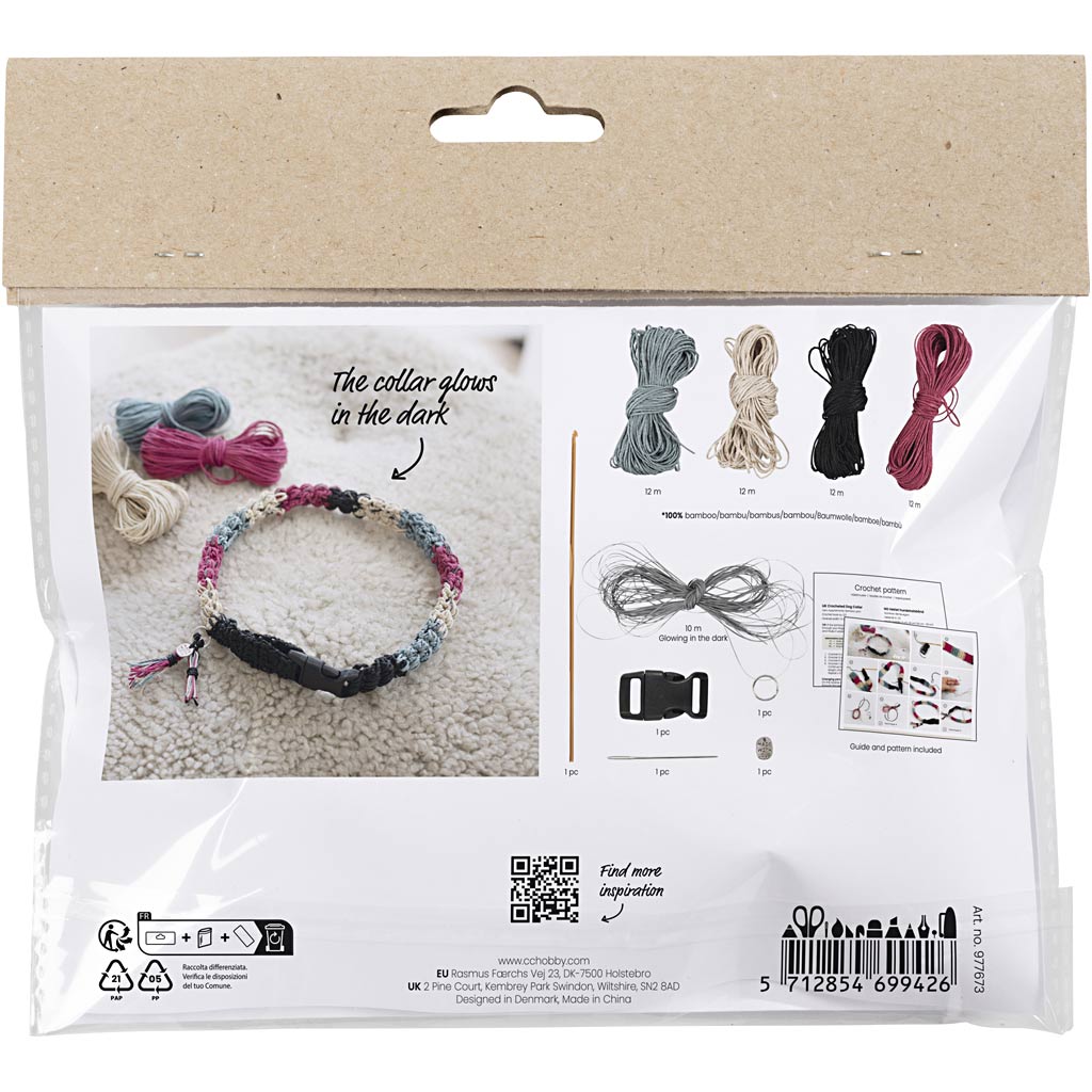 Creativ Company - Creativ Company Https://www.cchobby.nl/mini-hobbyset-haken-hondenhalsband-1-doos