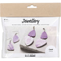 Creative Company - Creative Company Https://www.cchobby.nl/mini-hobbyset-sieraden-gemarmerde-oorringen-lichtpaars-1-doos