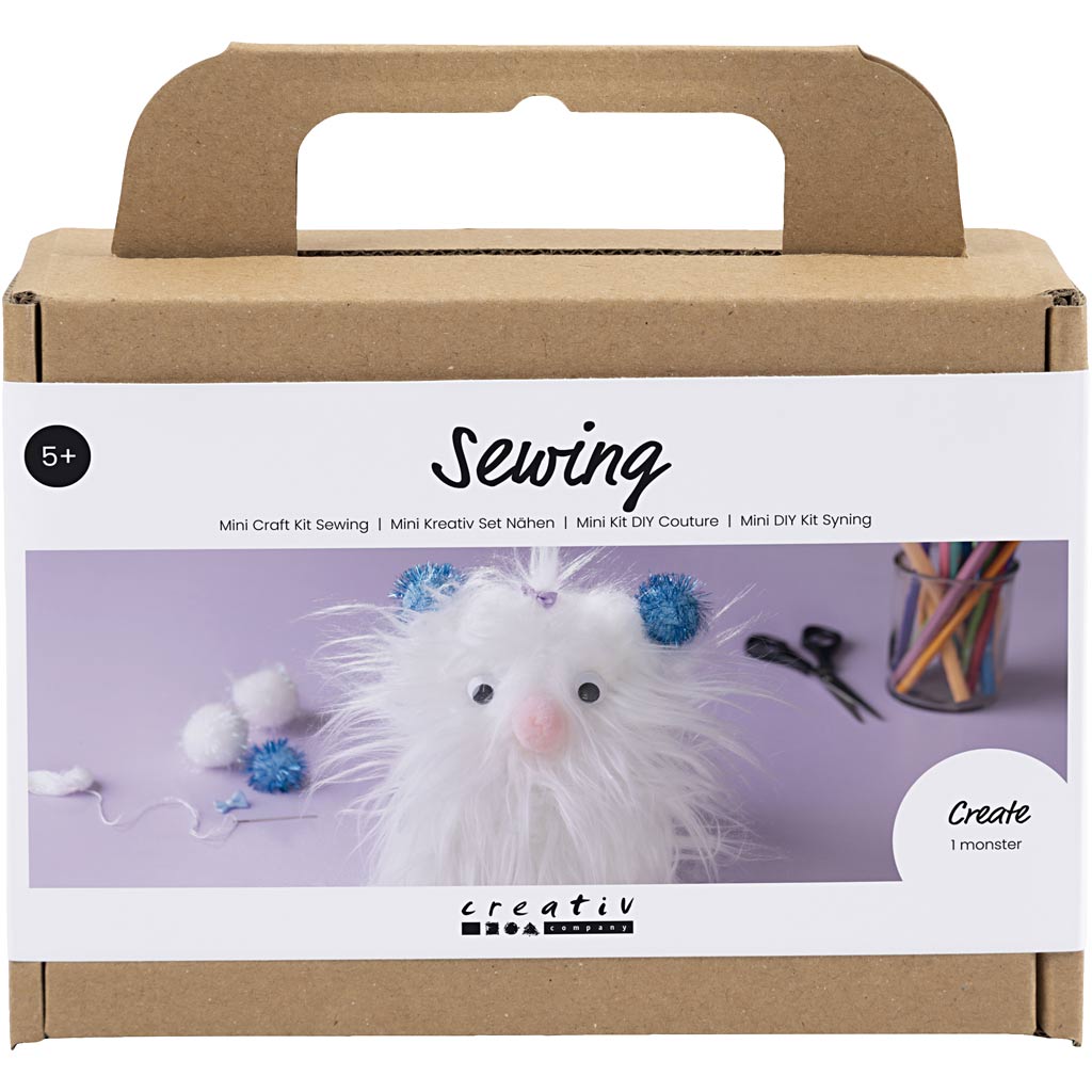Creativ Company - Creativ Company Https://www.cchobby.nl/mini-hobbyset-naaien-monster-diverse-kleuren-1-doos