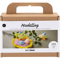 Creativ Company - Creativ Company Https://www.cchobby.nl/mini-hobbyset-boetseren-paasproducten-lichtblauw-oranje-pastel-roze-lichtgeel-1-doos
