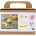 Creativ Company - Creativ Company Https://www.cchobby.nl/mini-hobbyset-boetseren-paasproducten-lichtblauw-oranje-pastel-roze-lichtgeel-1-doos