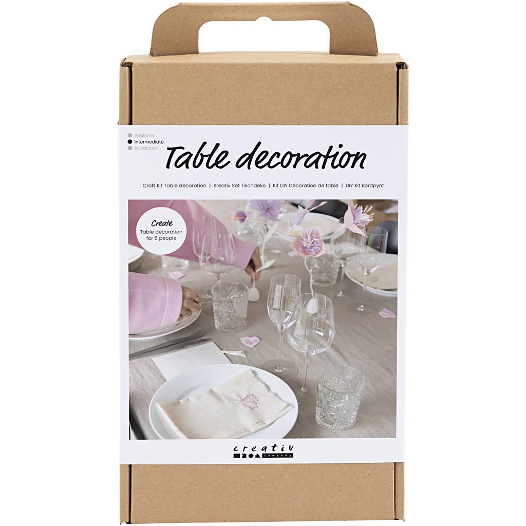 Creativ Company - Creativ Company Https://www.cchobby.nl/hobbyset-tafeldecoratie-pastelkleuren-1-doos