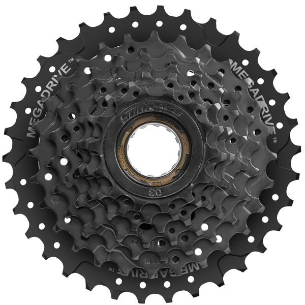 Sunrace threaded cassette sprocket mf300 7-speed 14-34 - black