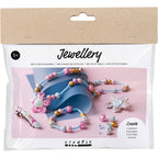 Creativ company mini hobbyset sieraden halsketting armband clips broche