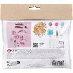 Creativ company mini hobbyset sieraden halsketting armband clips broche
