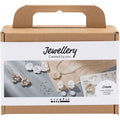 Creativ company mini hobbyset sieraden oorbellen armband en halsketting bloemontwerp