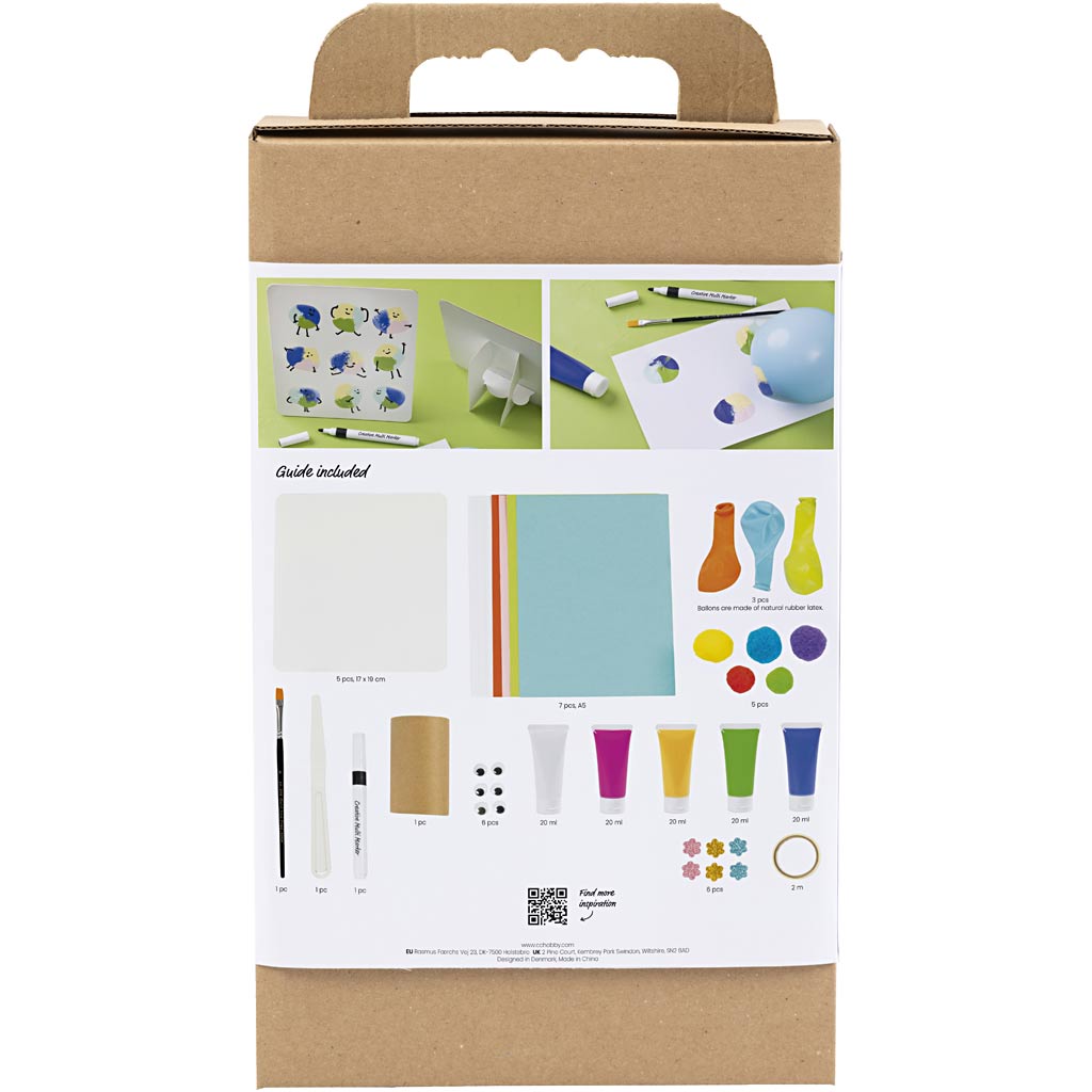 Creativ company hobbyset schilderen diverse kleuren