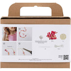 Creativ company mini hobbyset sieraden halsketting en armband roze